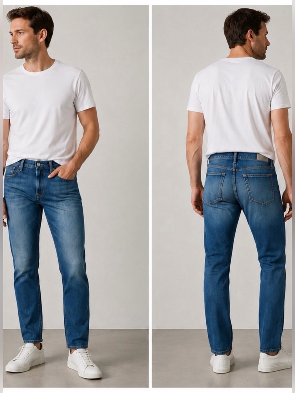 FRAME L’Homme Slim Men’s Jeans in Cosmic Wash Size 29 Quiet Luxury Premium Denim